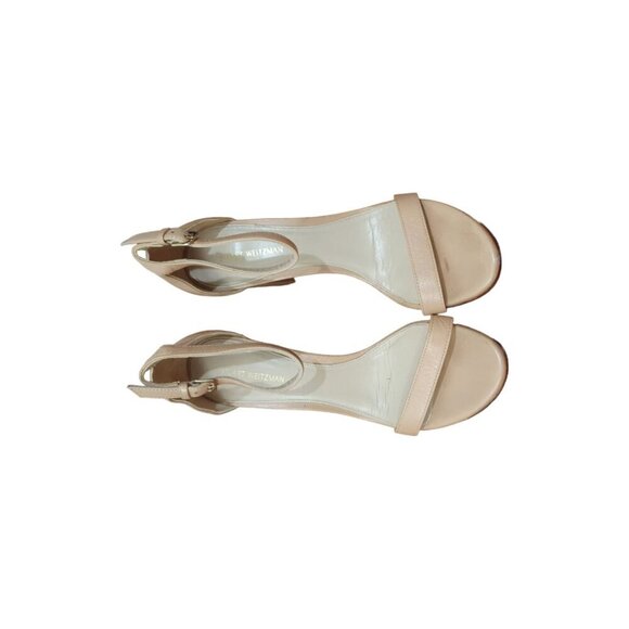 Nearly Nude Stuart Weitzman heels Size 7M - Picture 4 of 11
